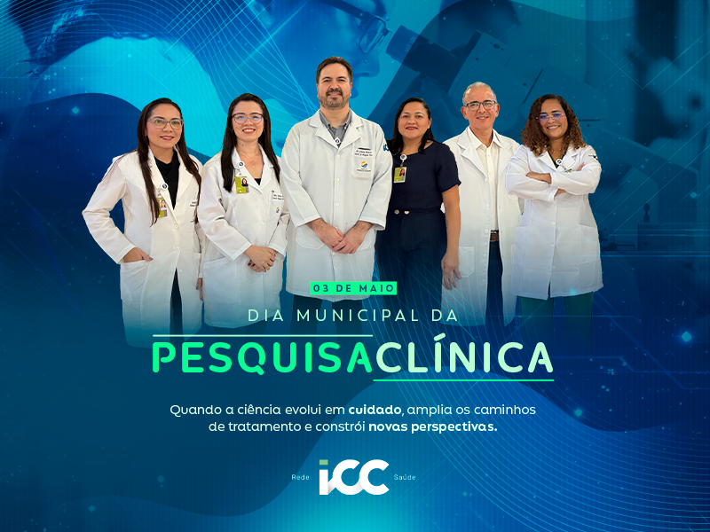 pesquisa clínica na Rede ICC Saúde equipe multiprofissional oncologia